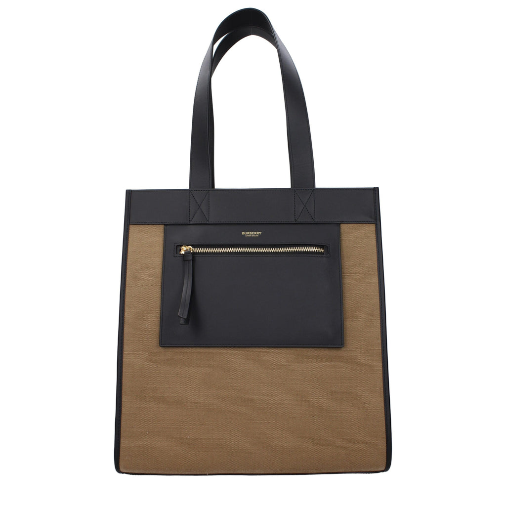 Burberry Brown Fabric Shoulder Bags