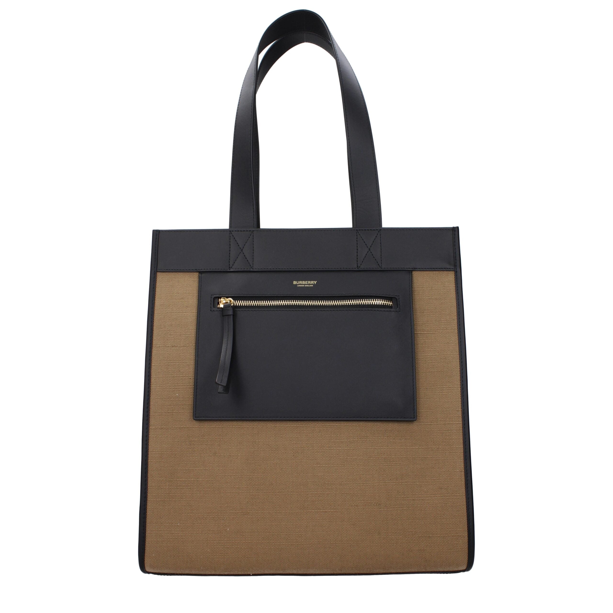 Burberry Brown Fabric Shoulder Bags