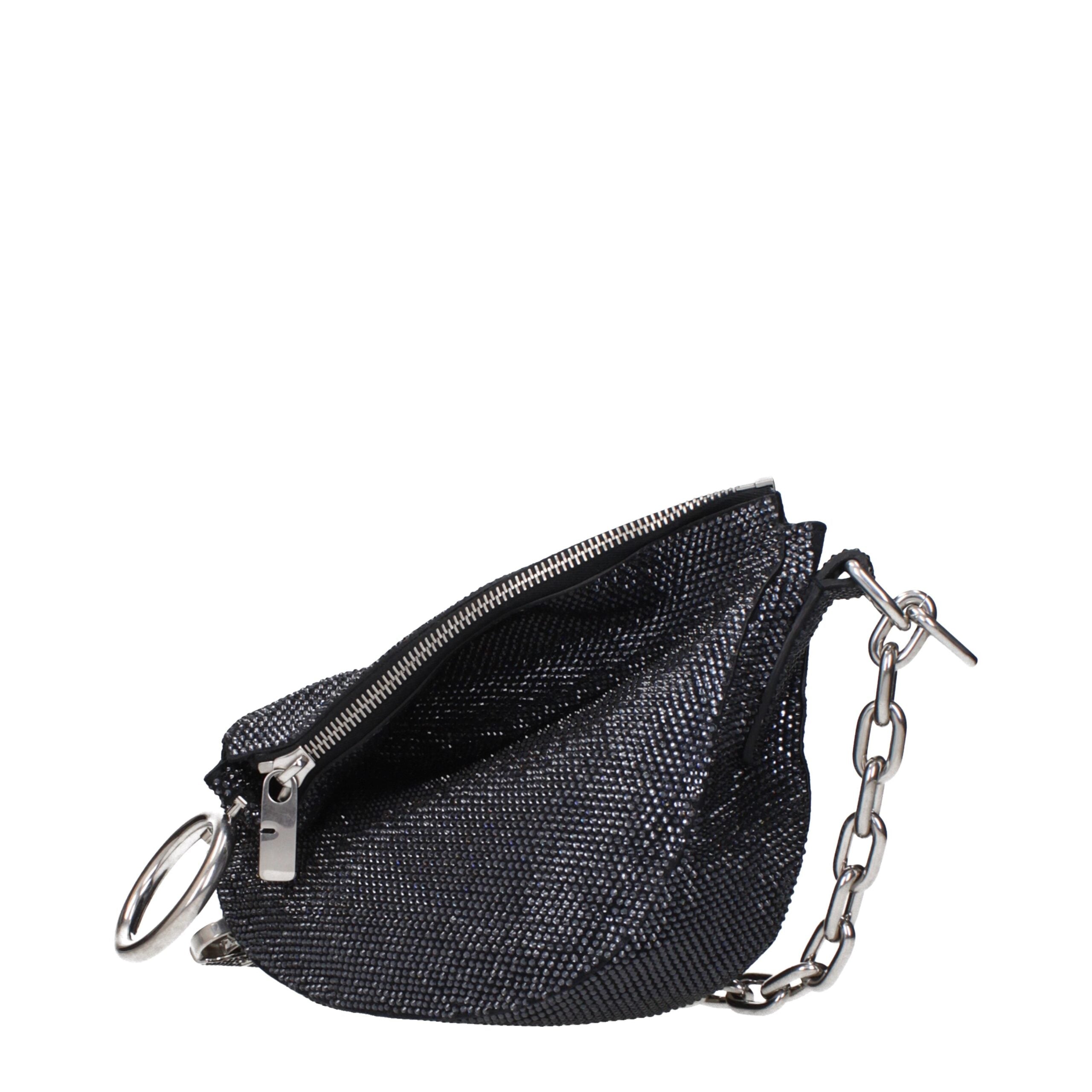 Burberry Black Leather Shoulder Bags