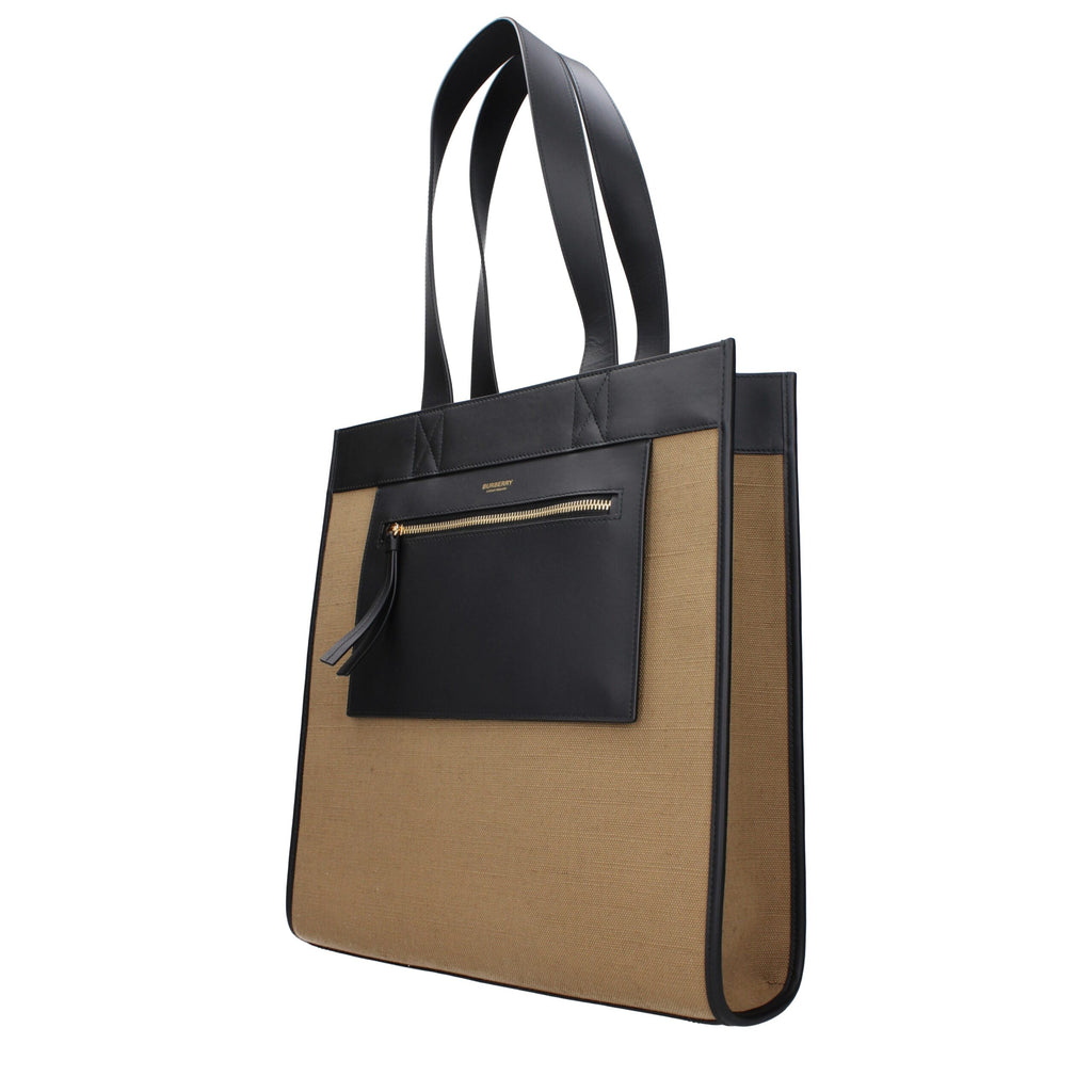 Burberry Brown Fabric Shoulder Bags