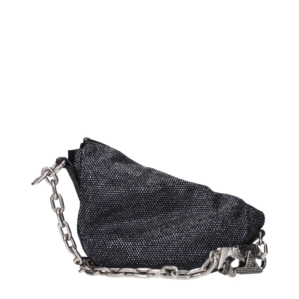 Burberry Black Leather Shoulder Bags