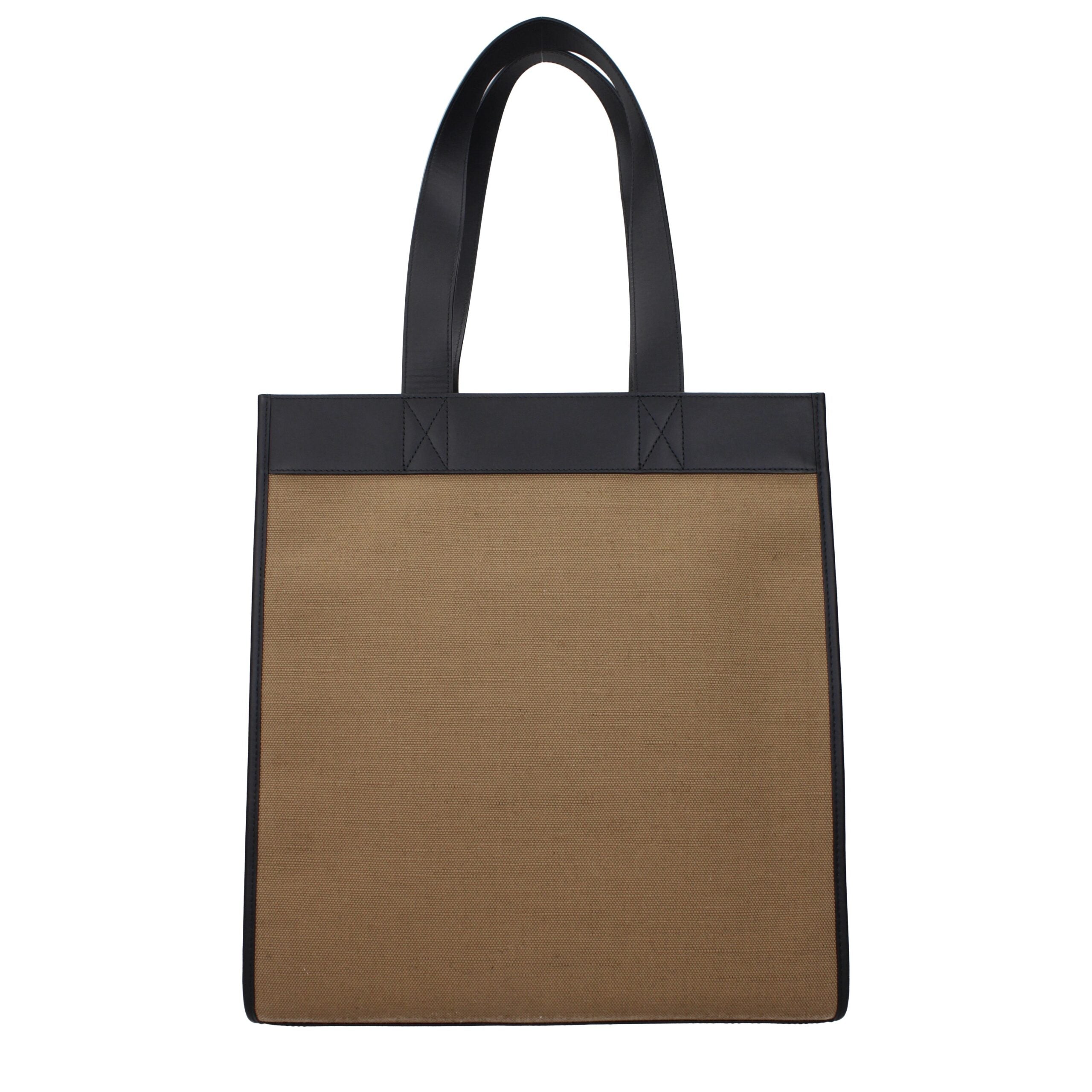 Burberry Brown Fabric Shoulder Bags