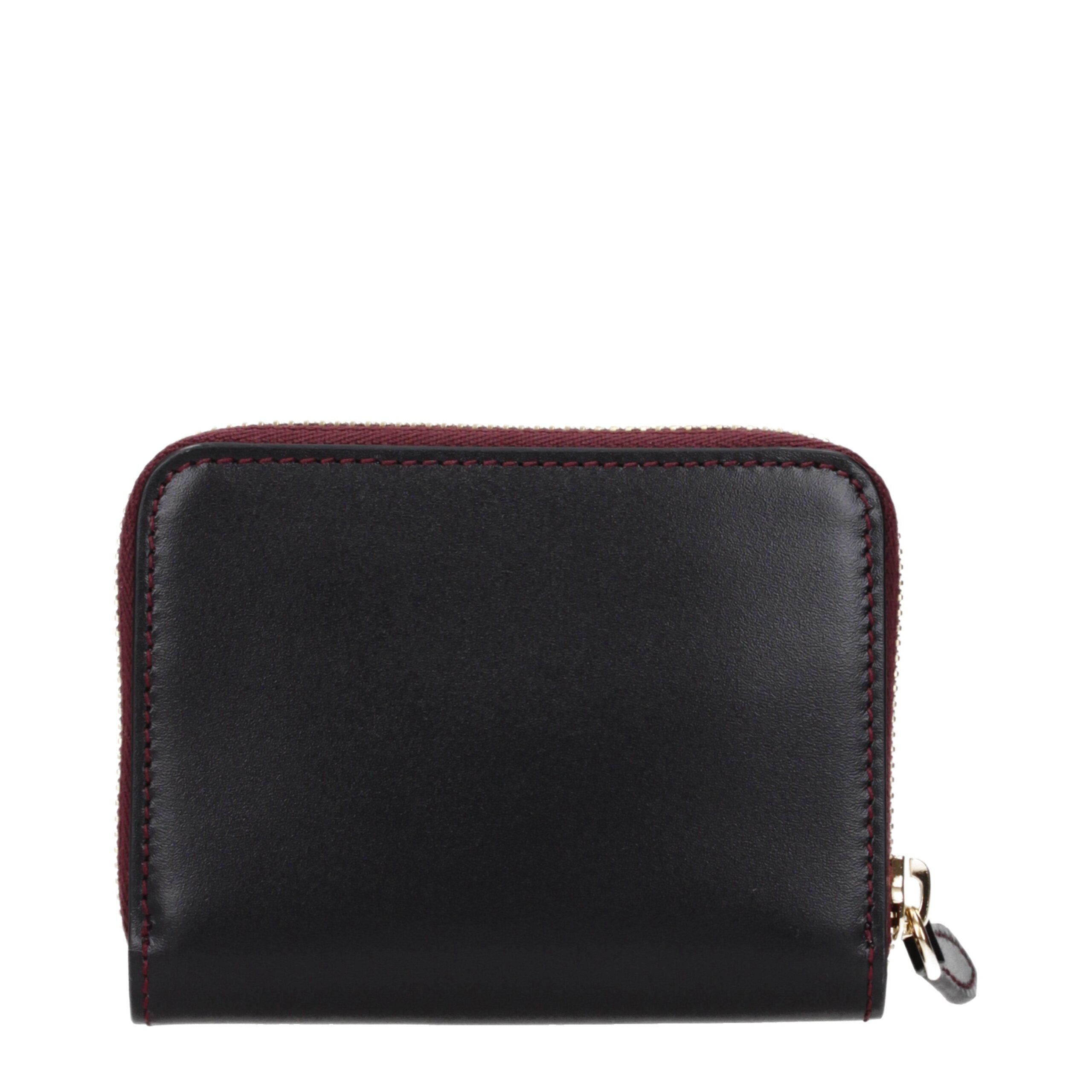 Burberry Black Leather Cardholders