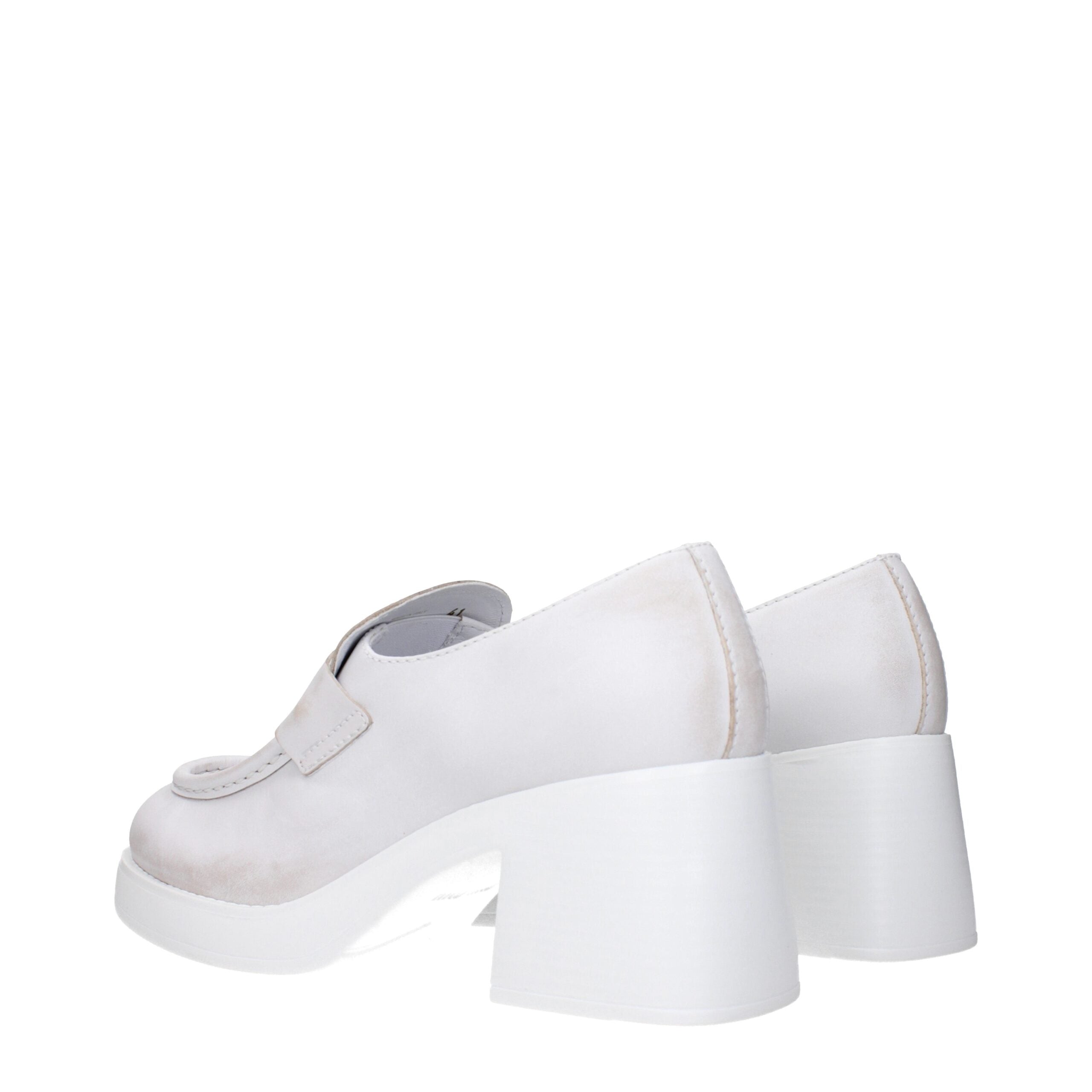 Miu Miu White Leather Broch