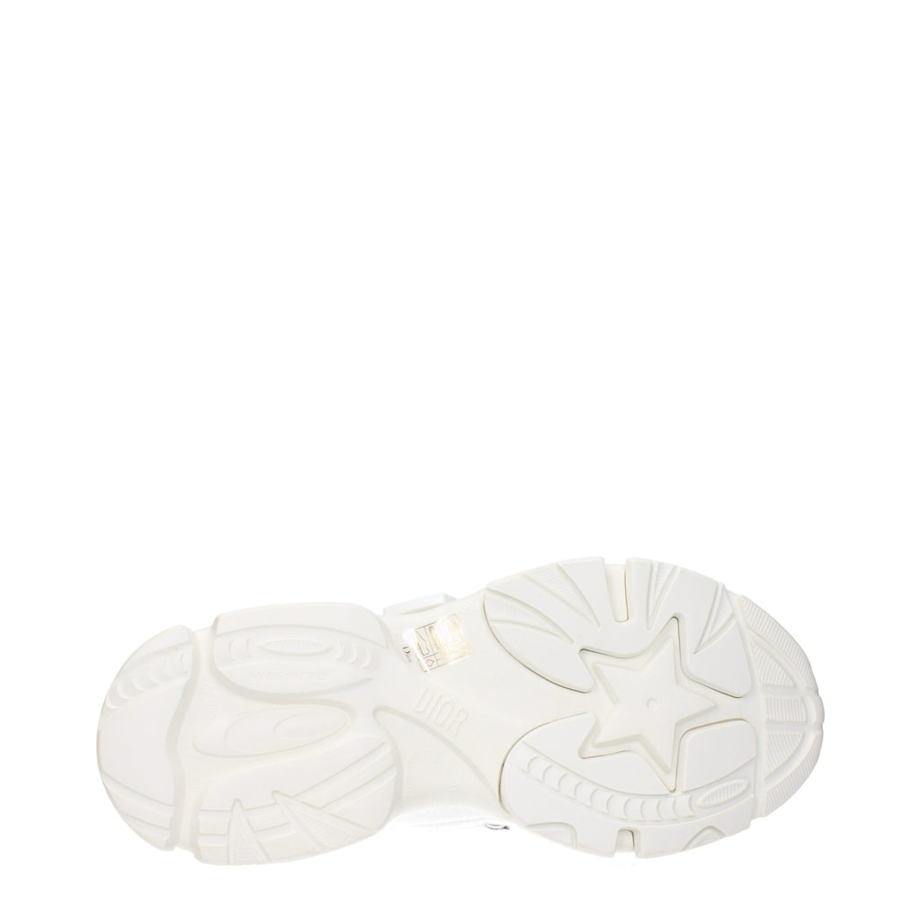 Christian Dior White Leather Athletic Sneakers