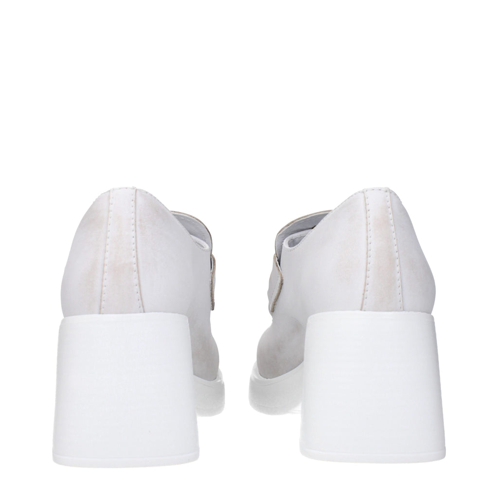 Miu Miu White Leather Broch