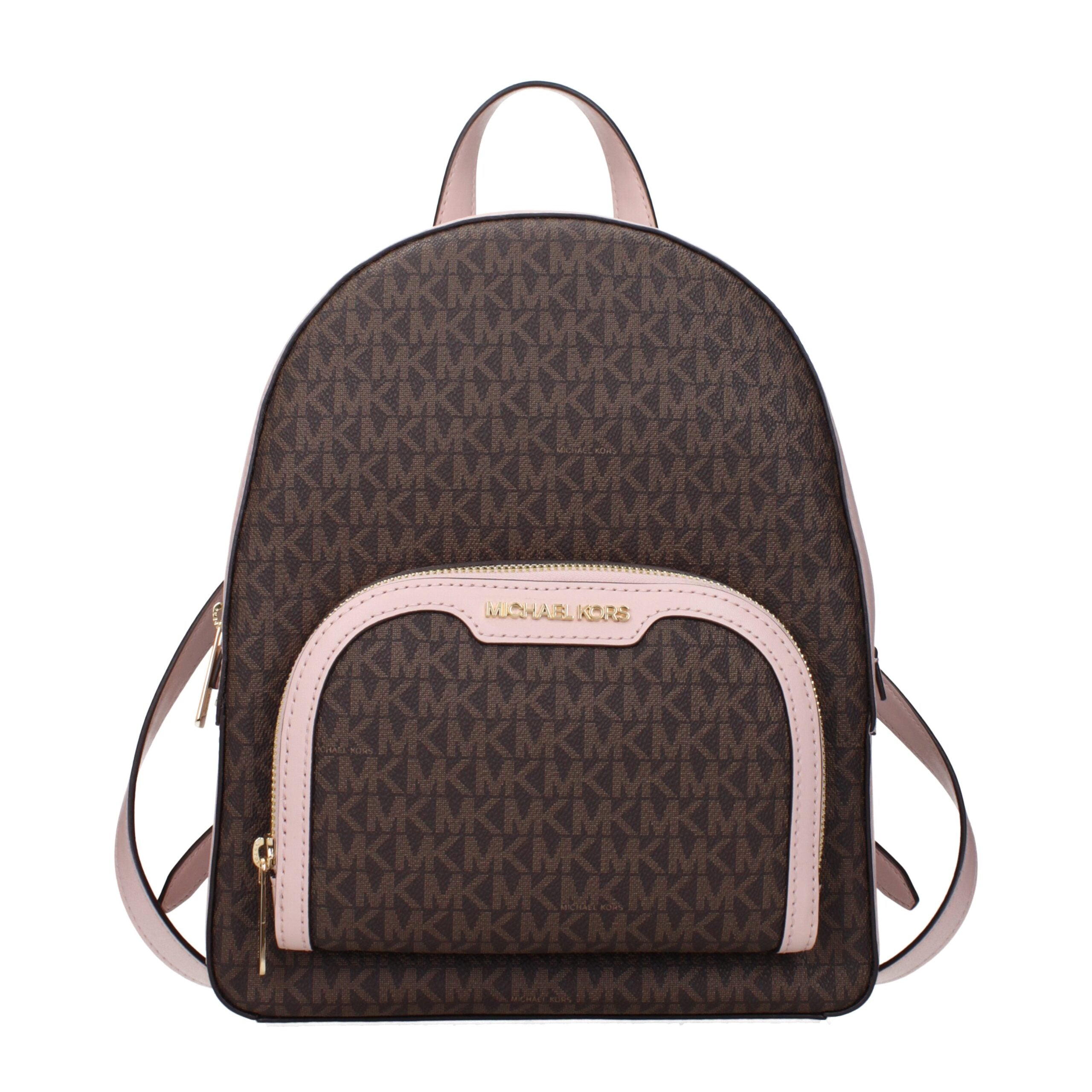 Michael Kors Brown Fabric Backpacks