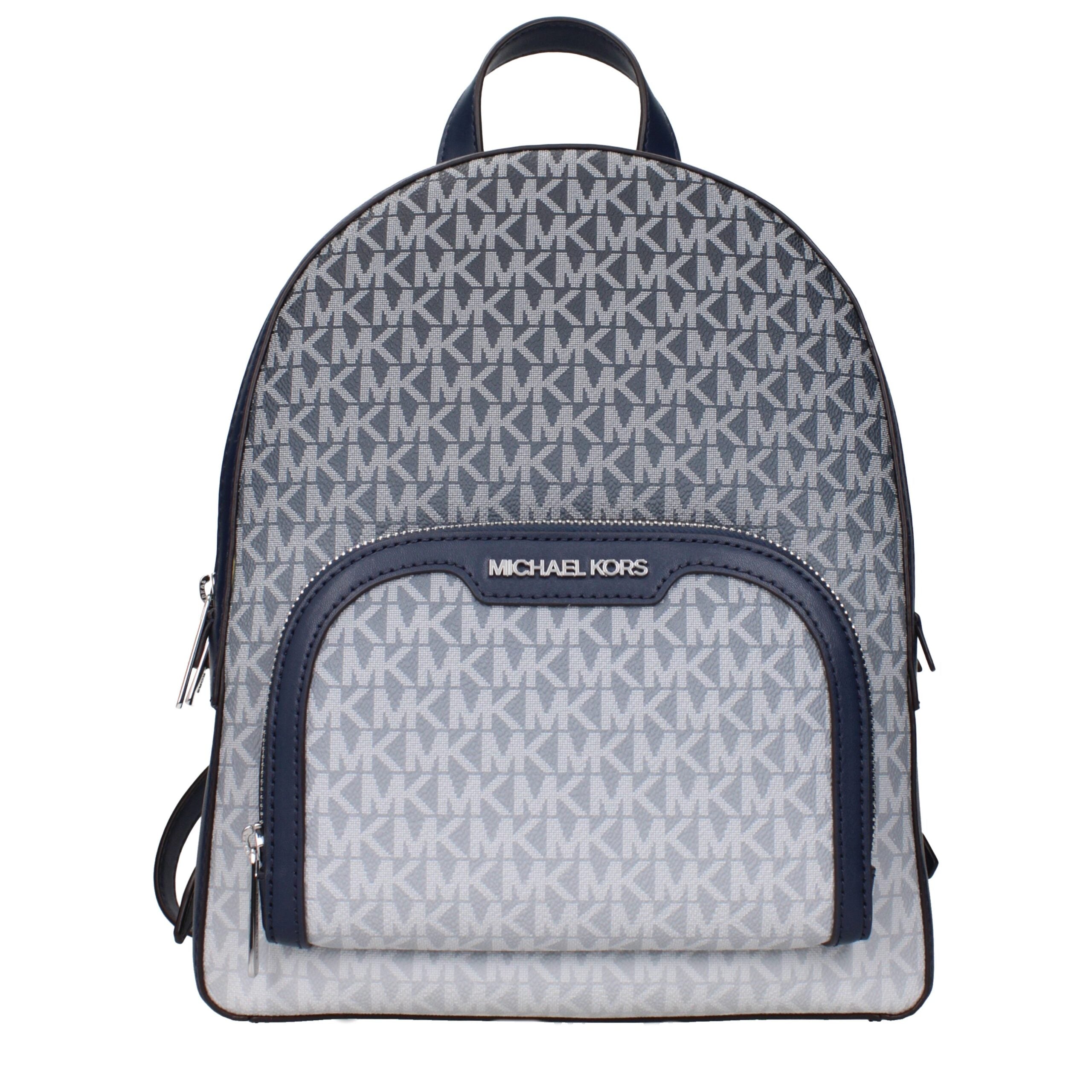 Michael Kors Blue Fabric Backpacks
