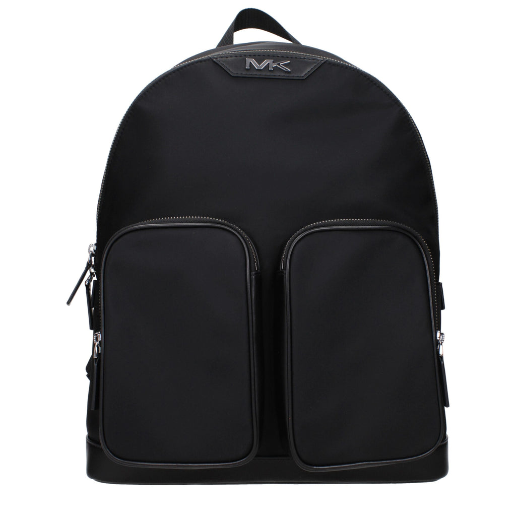 Michael Kors Black Fabric Backpack