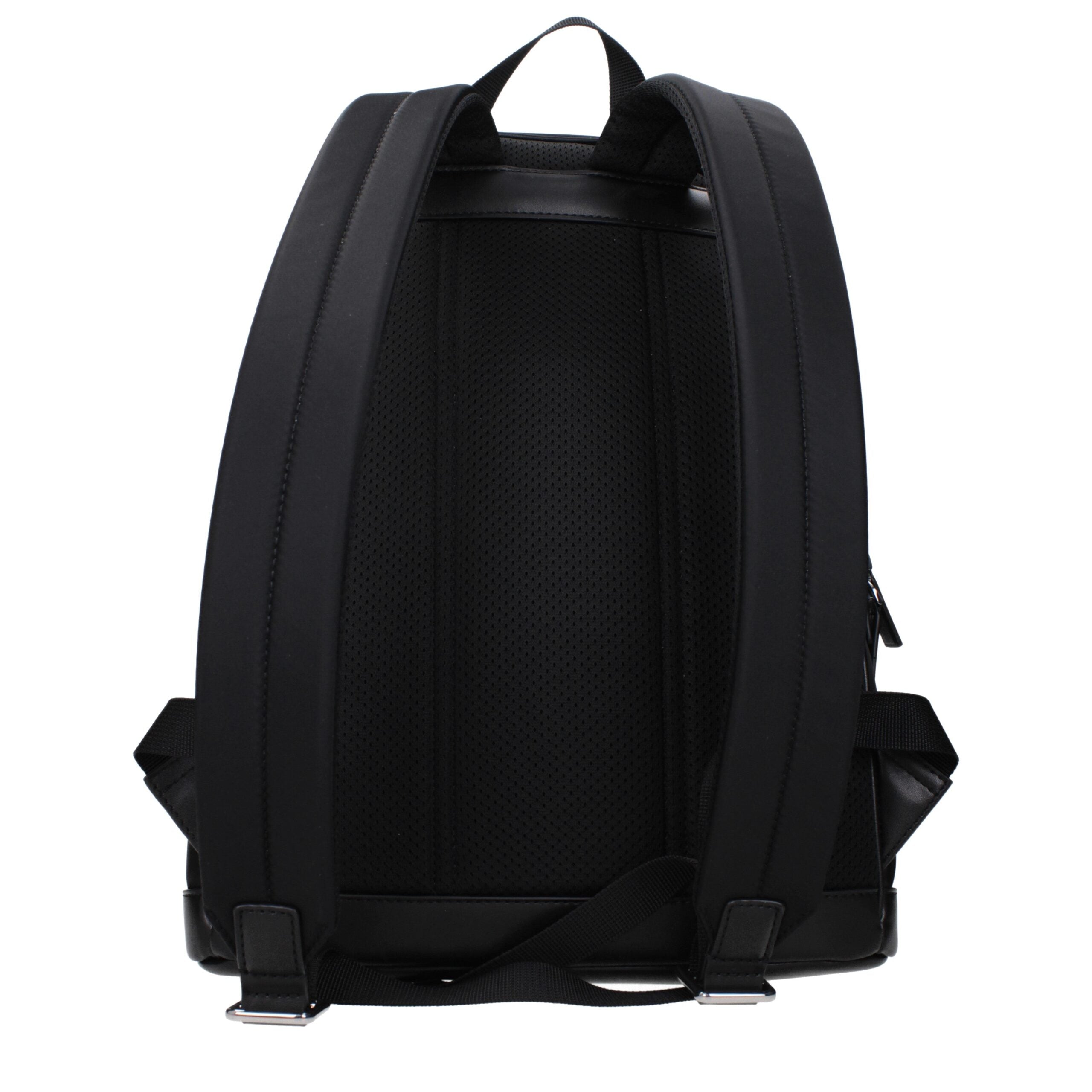 Michael Kors Black Fabric Backpack
