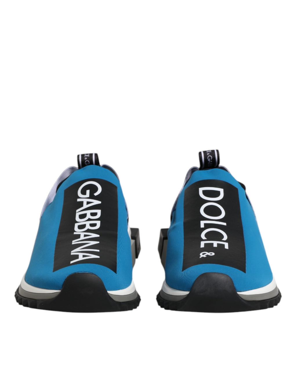 Dolce & Gabbana Blue Logo Low Top Sorrento Men Sneakers Shoes