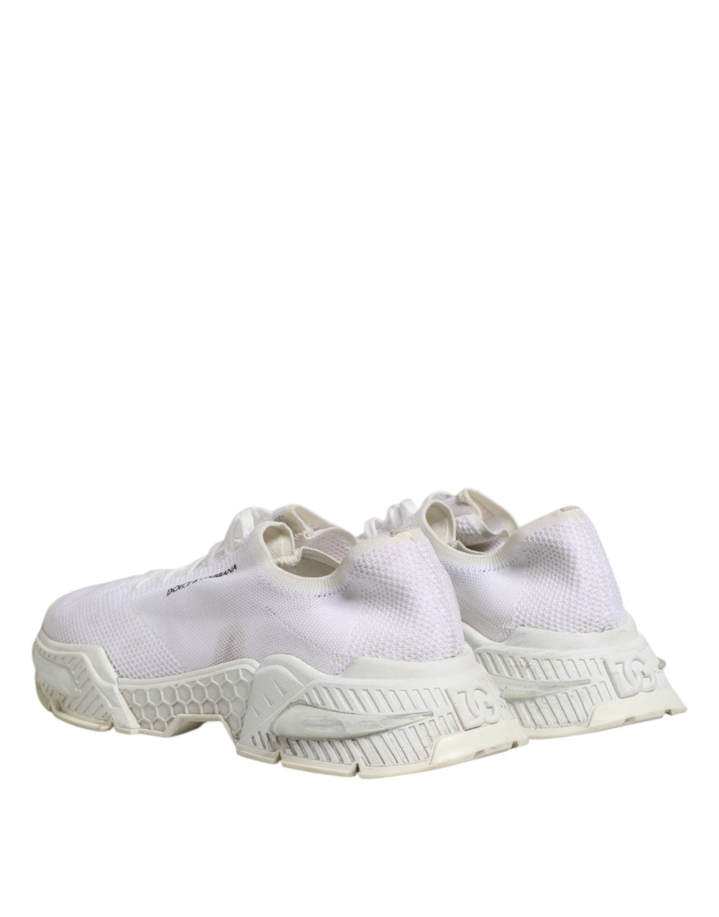 Dolce & Gabbana White Airmaster Low Top Men Sneakers Shoes