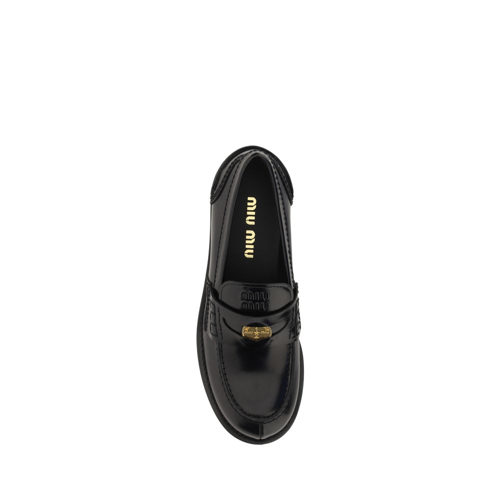 Miu Miu Penny Loafers