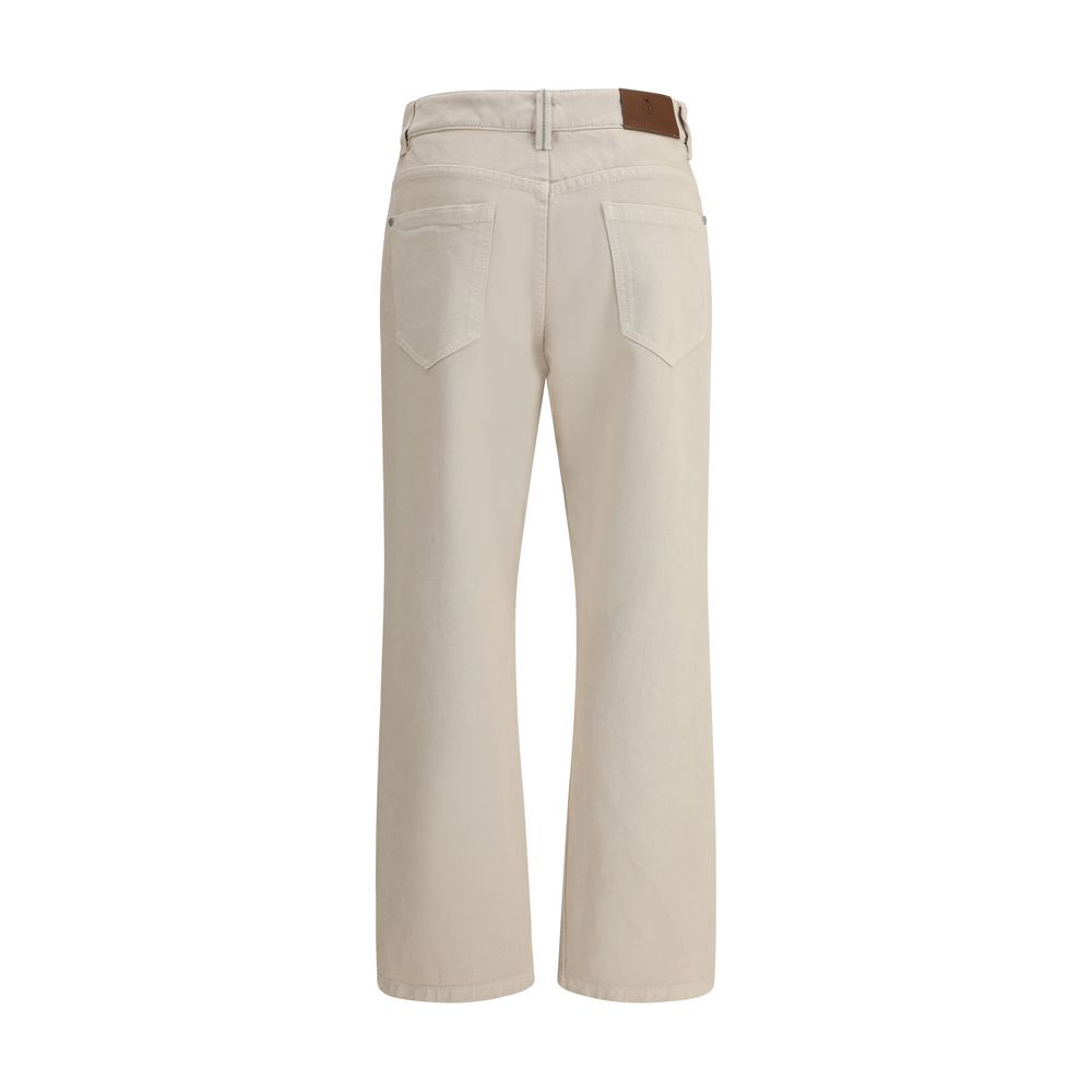 Brunello Cucinelli Straight Dyed Jeans