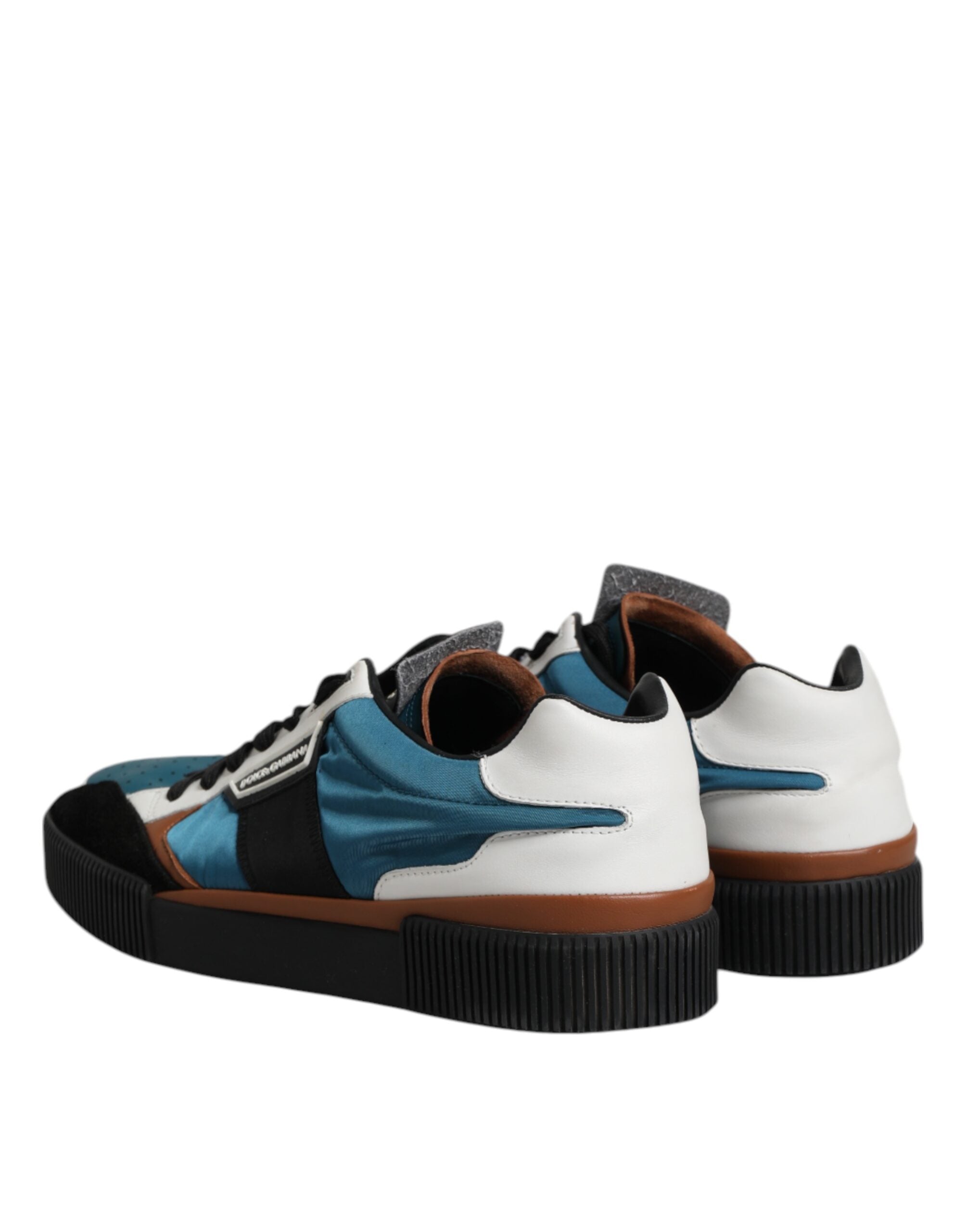 Dolce & Gabbana Multicolor Lace Up Low Top Sneakers Shoes