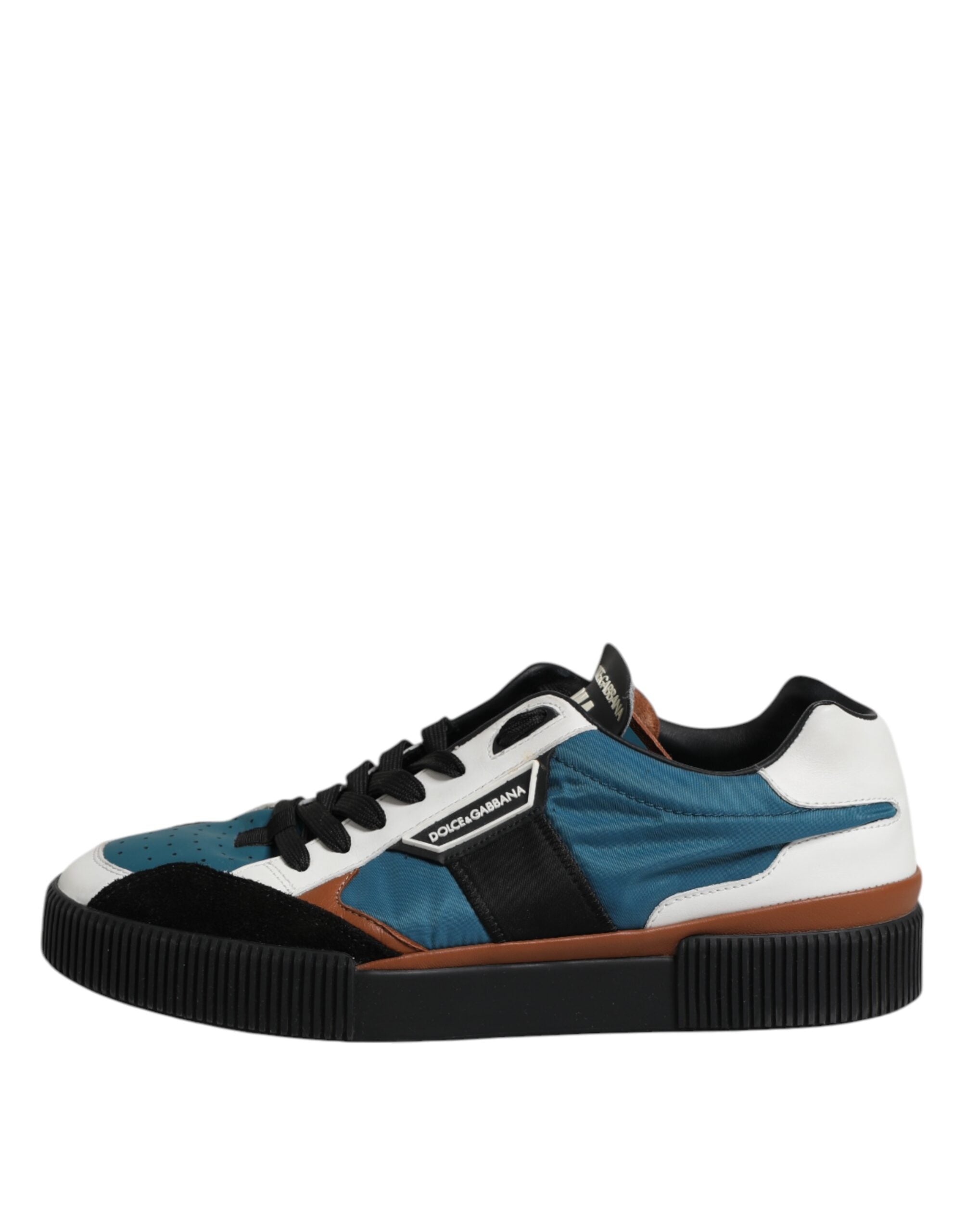 Dolce & Gabbana Multicolor Lace Up Low Top Sneakers Shoes