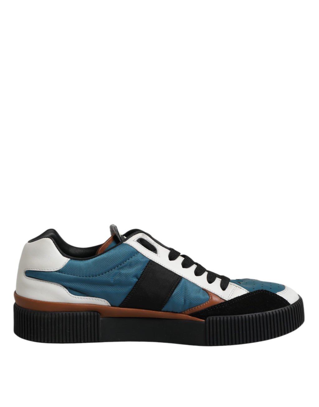 Dolce & Gabbana Multicolor Lace Up Low Top Sneakers Shoes