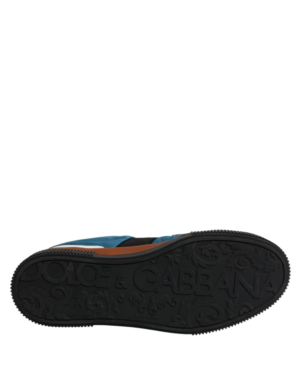 Dolce & Gabbana Multicolor Lace Up Low Top Sneakers Shoes