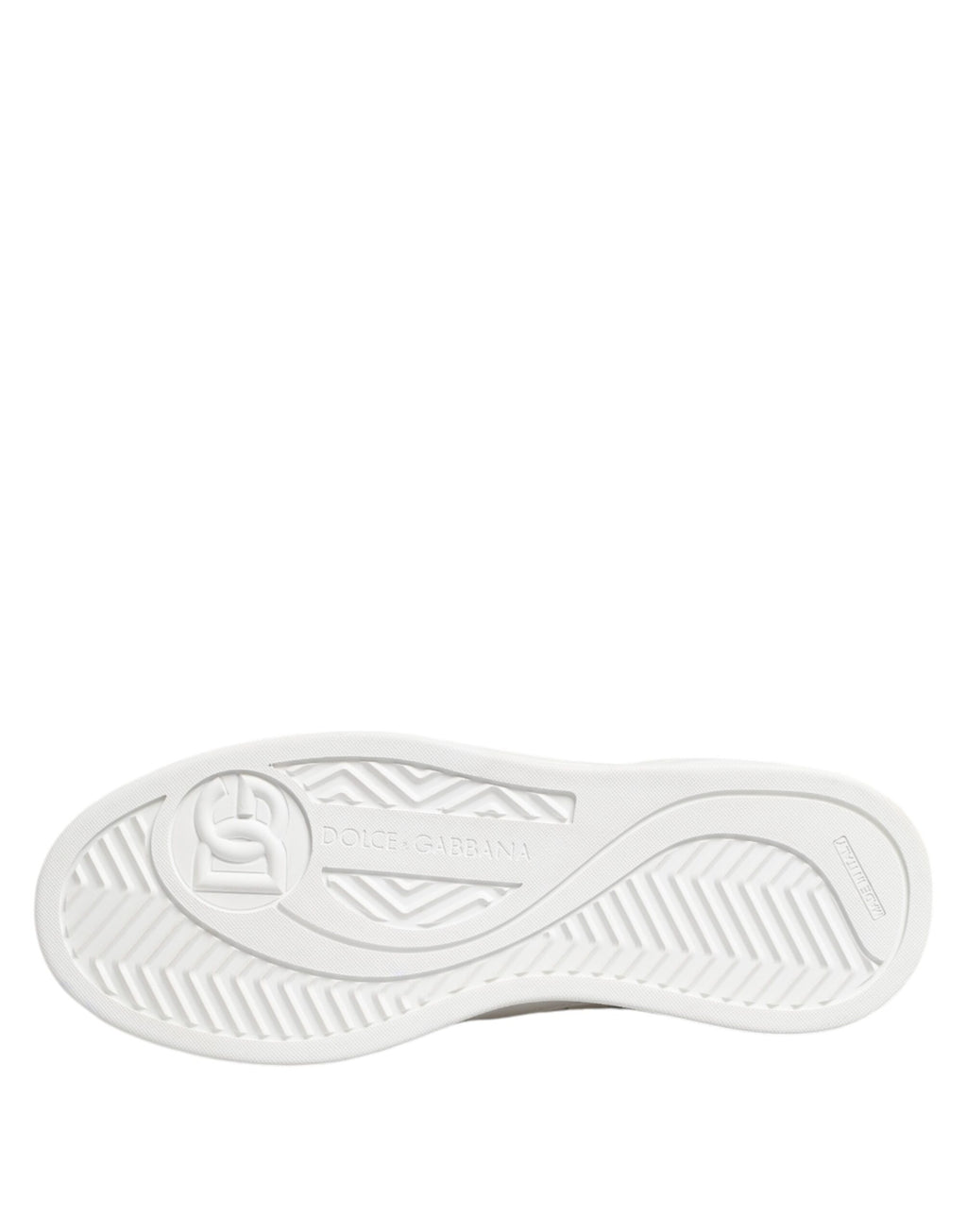 Dolce & Gabbana White Miami Leather Low Top Sneakers Shoes