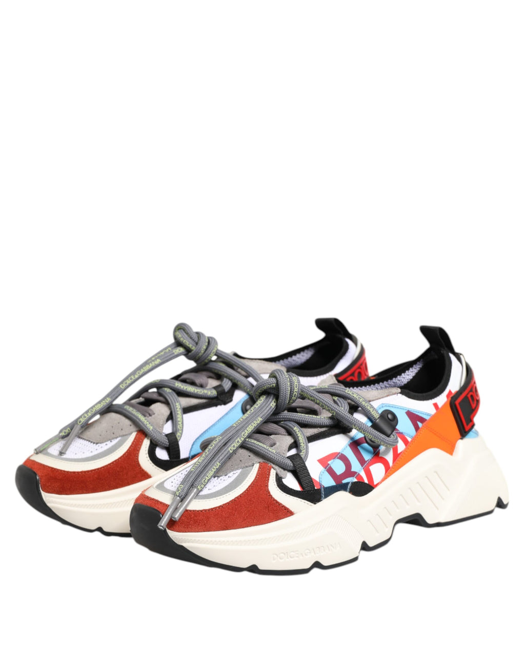 Dolce & Gabbana Multicolor Daymaster Low Top Sneakers Shoes