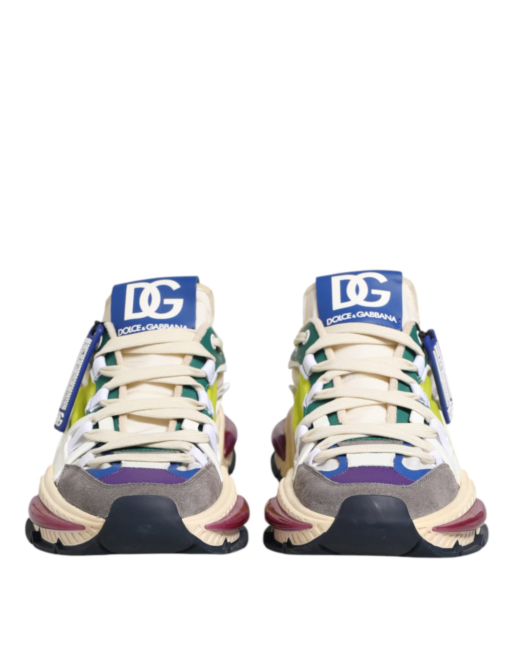 Dolce & Gabbana Multicolor Airmaster Low Top Sneakers Shoes