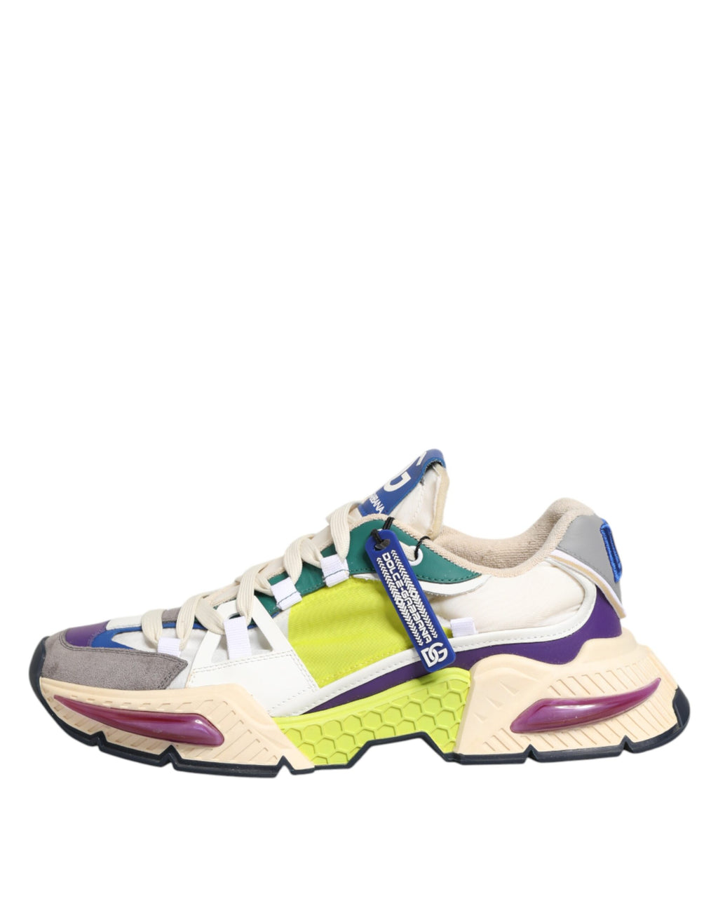 Dolce & Gabbana Multicolor Airmaster Low Top Sneakers Shoes