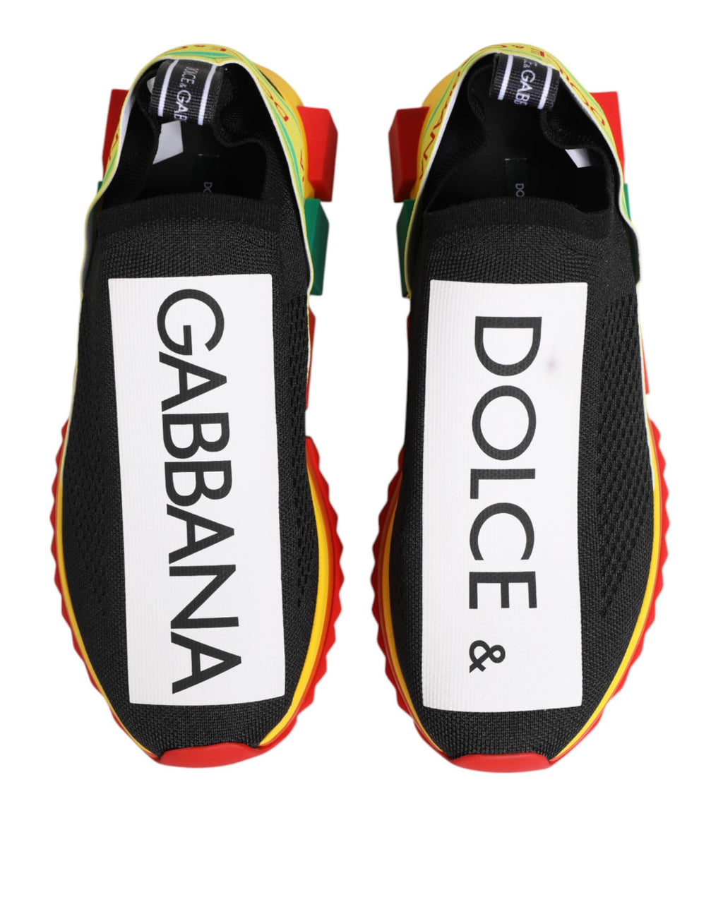 Dolce & Gabbana Multicolor Low Top SORRENTO Men Sneakers Shoes