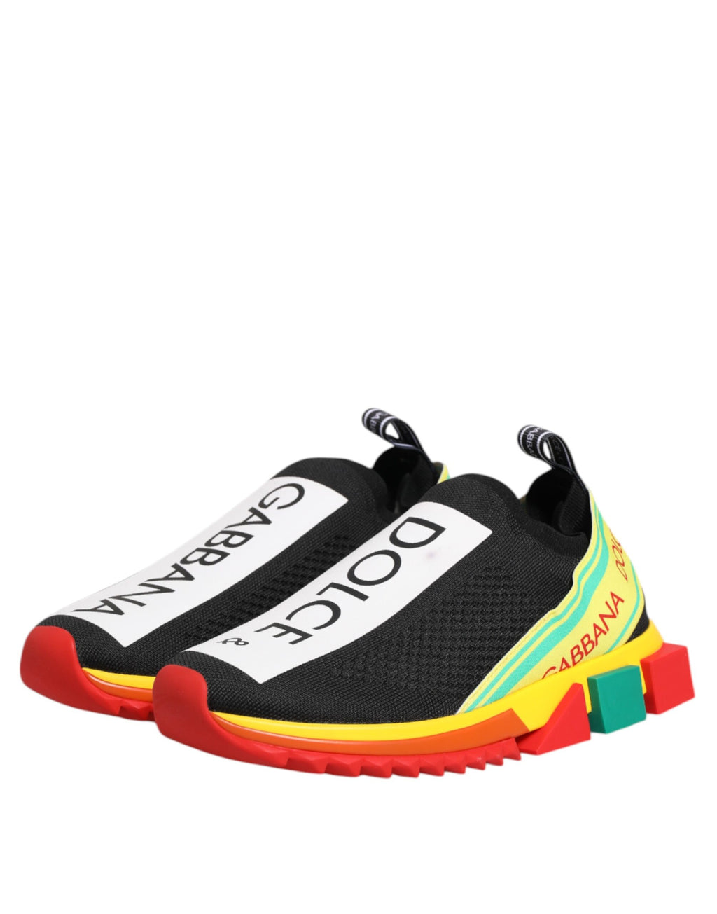 Dolce & Gabbana Multicolor Low Top SORRENTO Men Sneakers Shoes