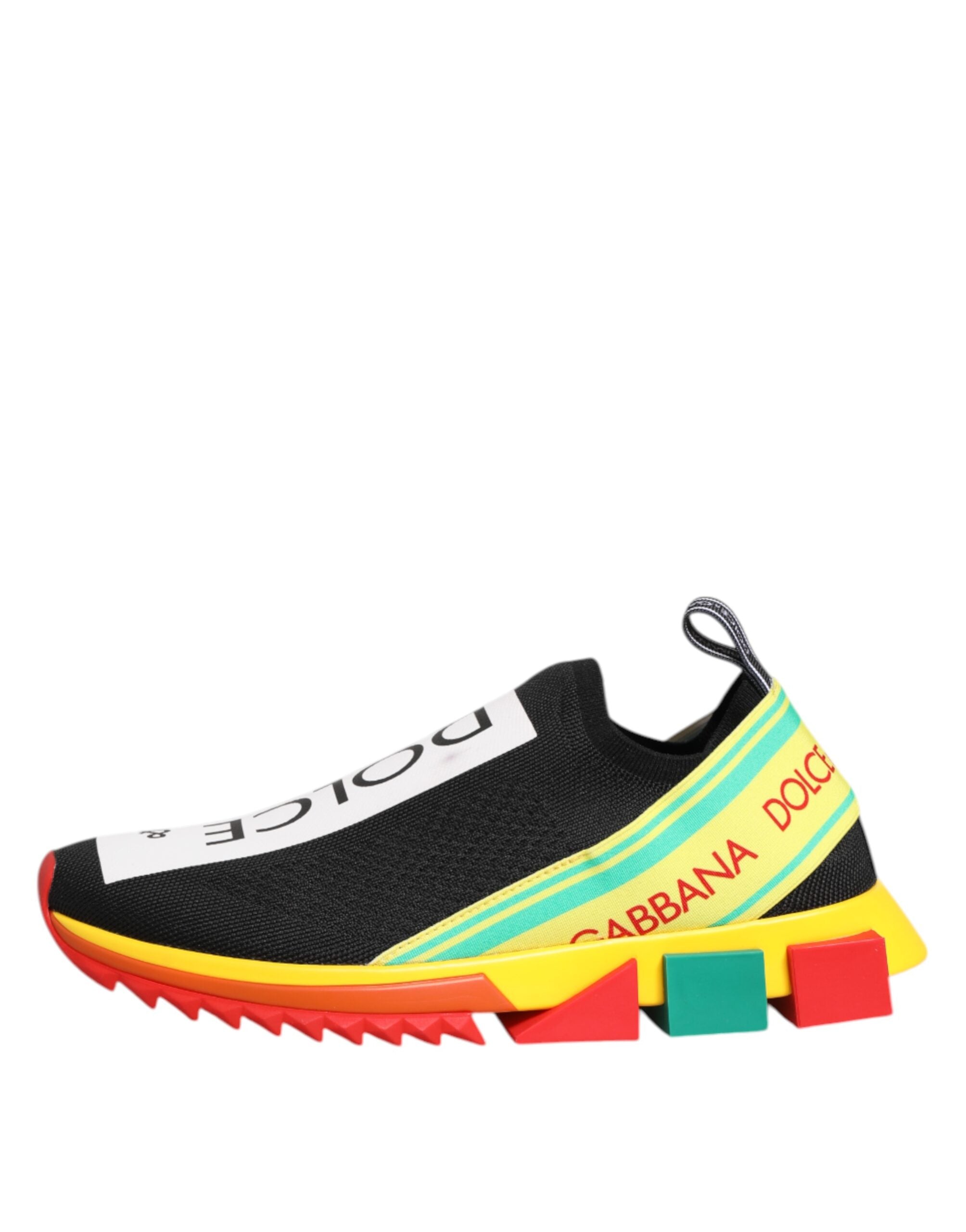 Dolce & Gabbana Multicolor Low Top SORRENTO Men Sneakers Shoes