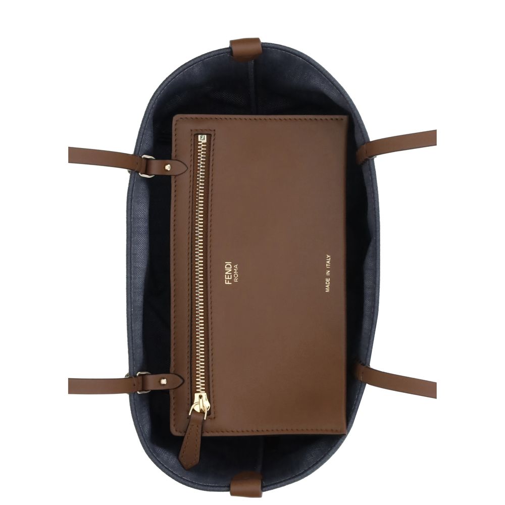 Fendi Small Roll Reversible Tote Bag