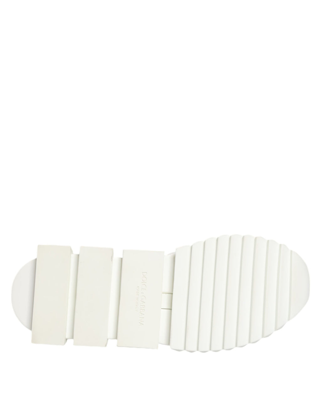 Dolce & Gabbana White Sorrento Low Top Lace Up Sneakers Shoes