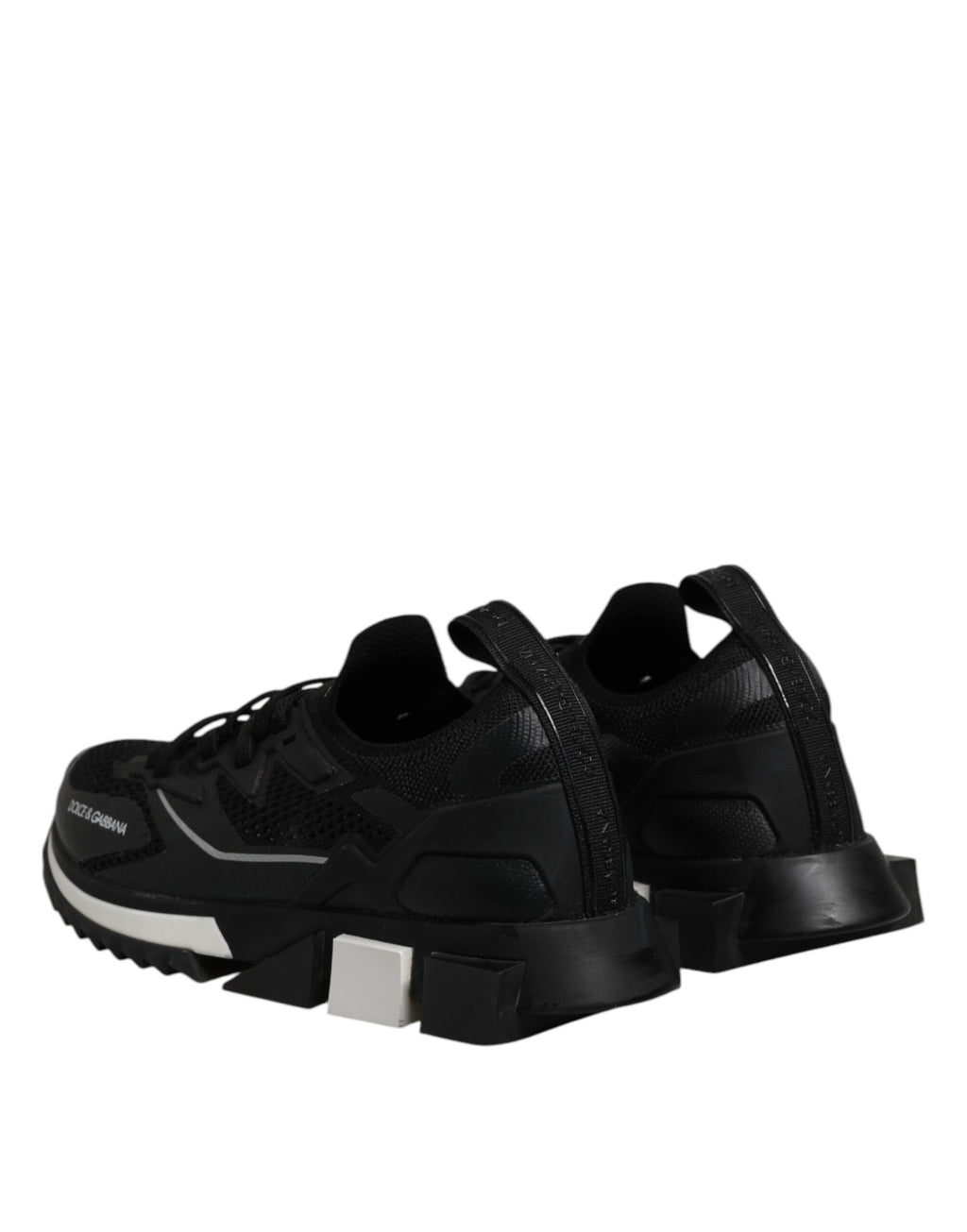 Dolce & Gabbana Black SORRENTO Sport Stretch Sneakers Shoes