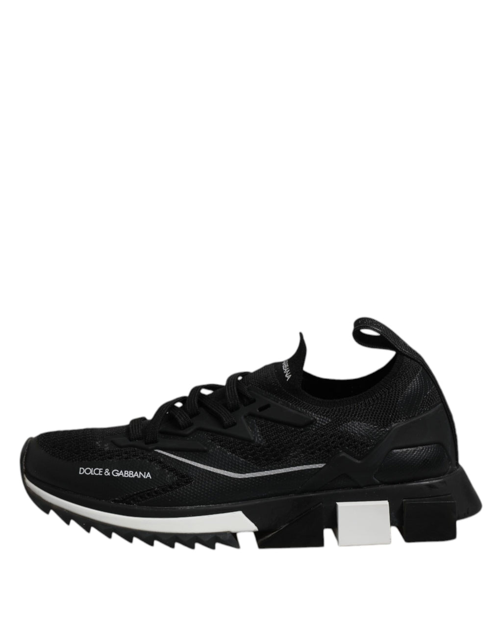 Dolce & Gabbana Black SORRENTO Sport Stretch Sneakers Shoes
