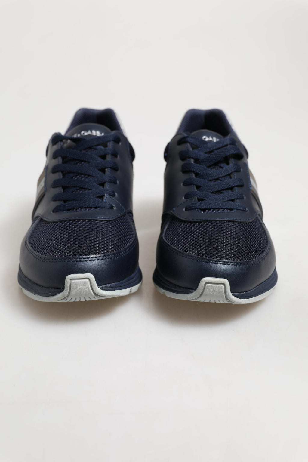 Dolce & Gabbana Blue Leather Logo Low Top Men Sneakers Shoes