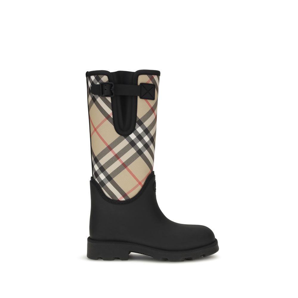 Burberry Marsh Stamp Rubber High Boots