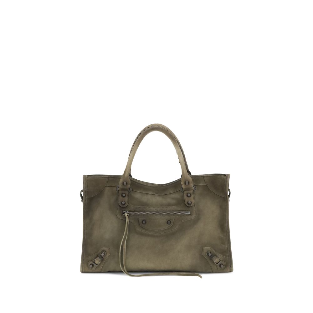 Balenciaga Suede Le City medium Handbag