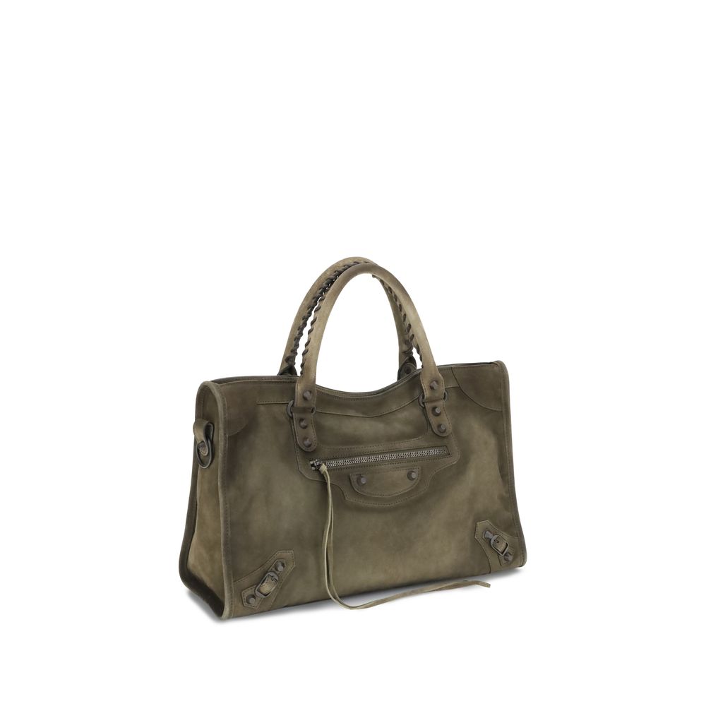 Balenciaga Suede Le City medium Handbag