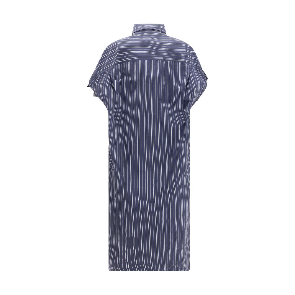 Balenciaga Striped chemisier Dress