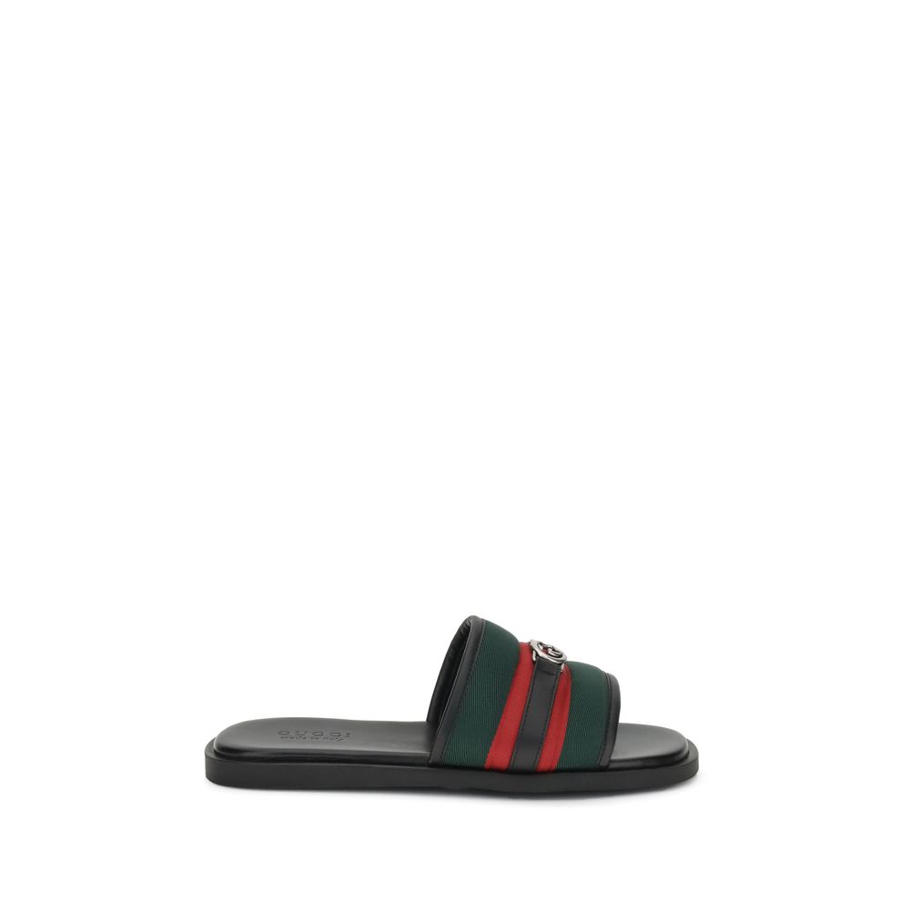 Gucci GG motif Slider Sandals