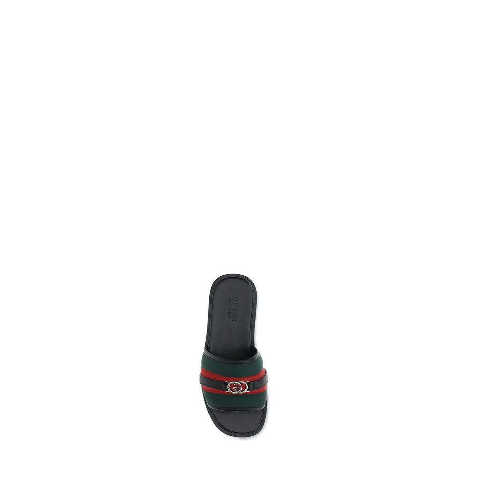 Gucci GG motif Slider Sandals