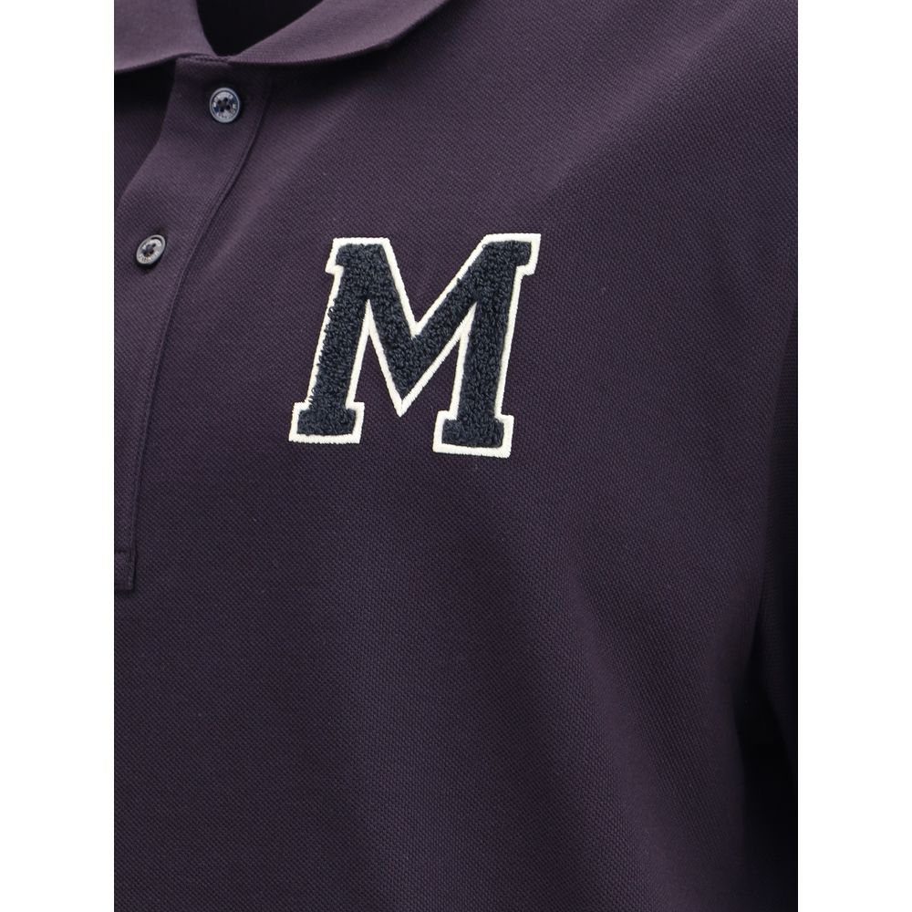 Moncler Polo Shirt with logo patch