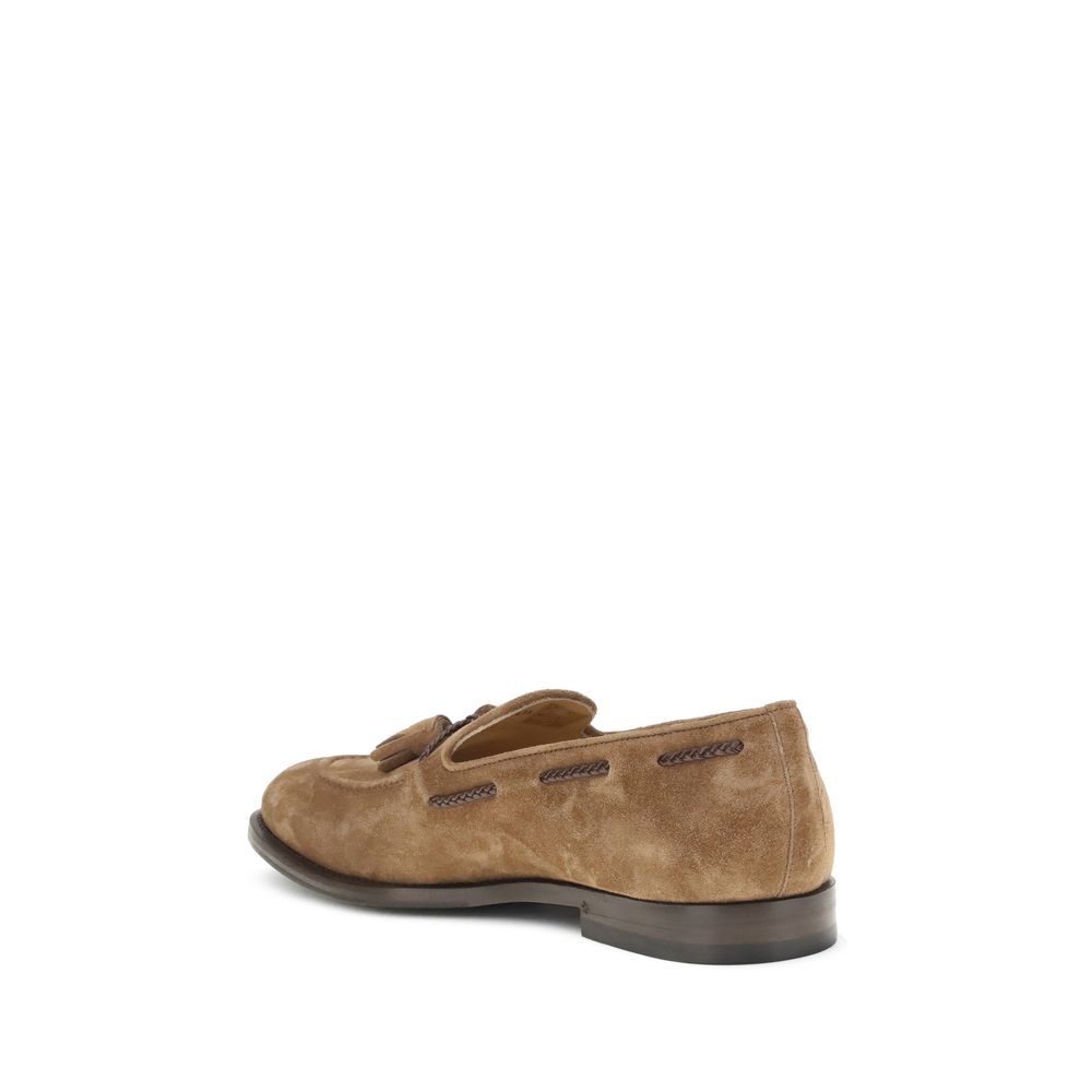 Brunello Cucinelli Suede Loafers