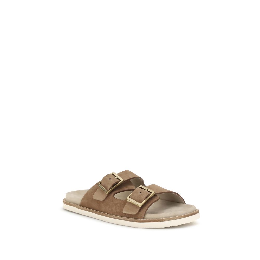 Brunello Cucinelli Leather Sandals