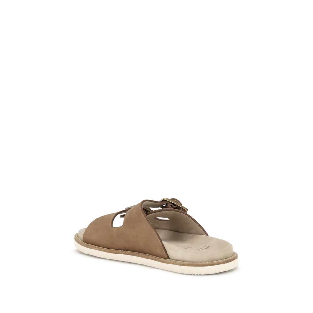 Brunello Cucinelli Leather Sandals