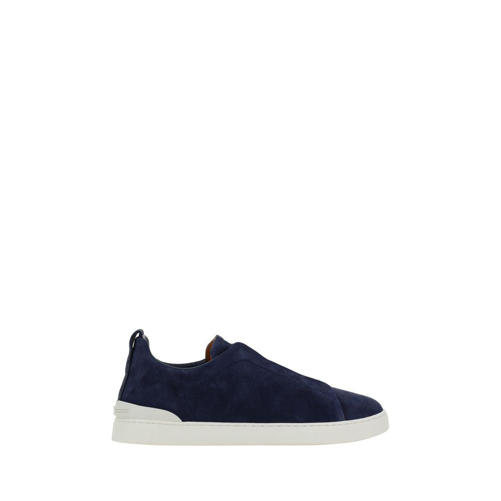 ZEGNA Suede leather Sneakers