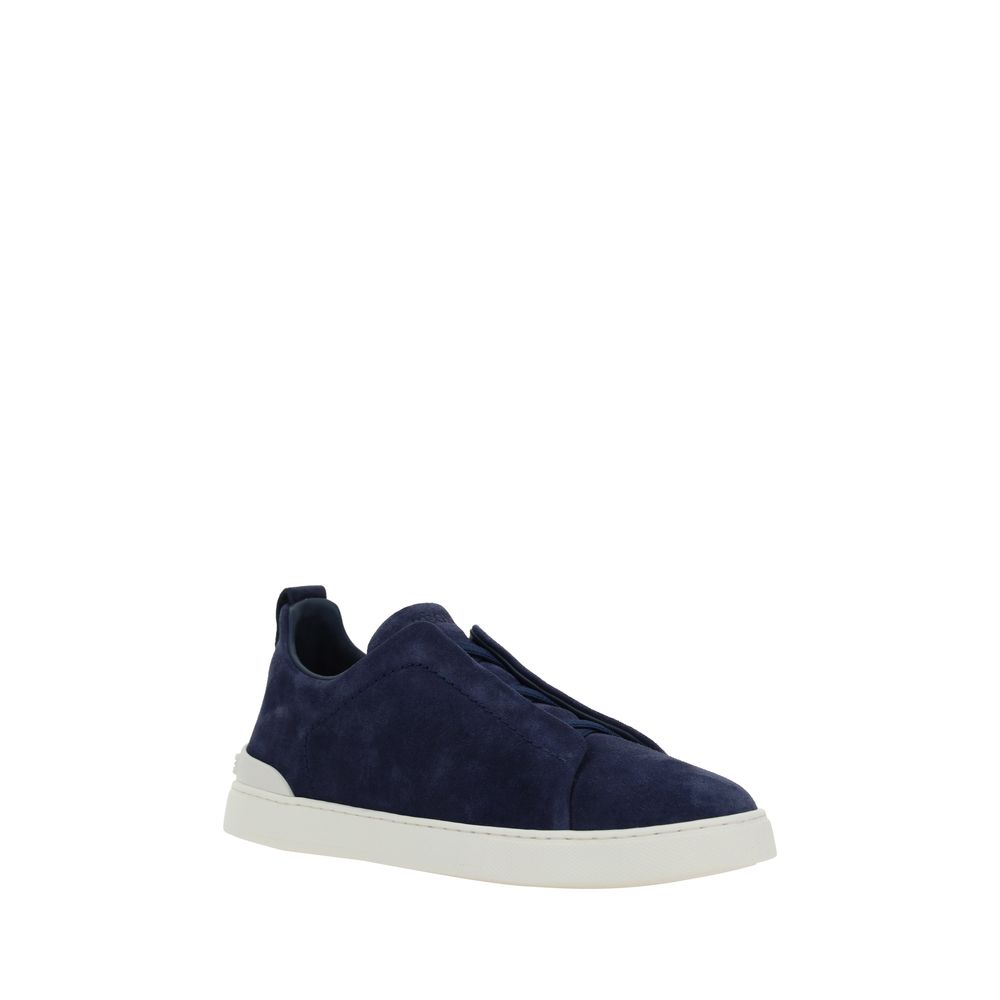 ZEGNA Suede leather Sneakers