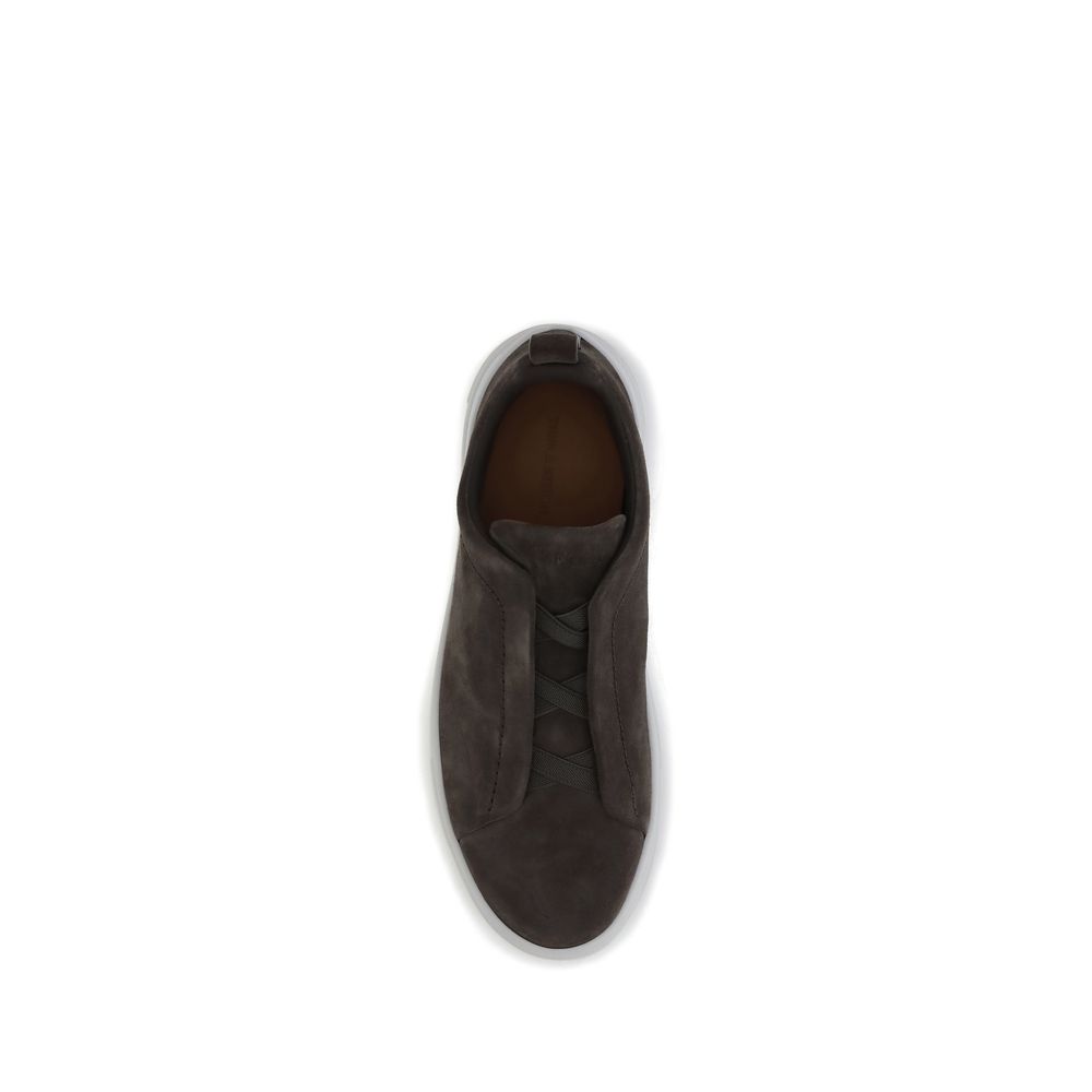 ZEGNA Suede leather Sneakers