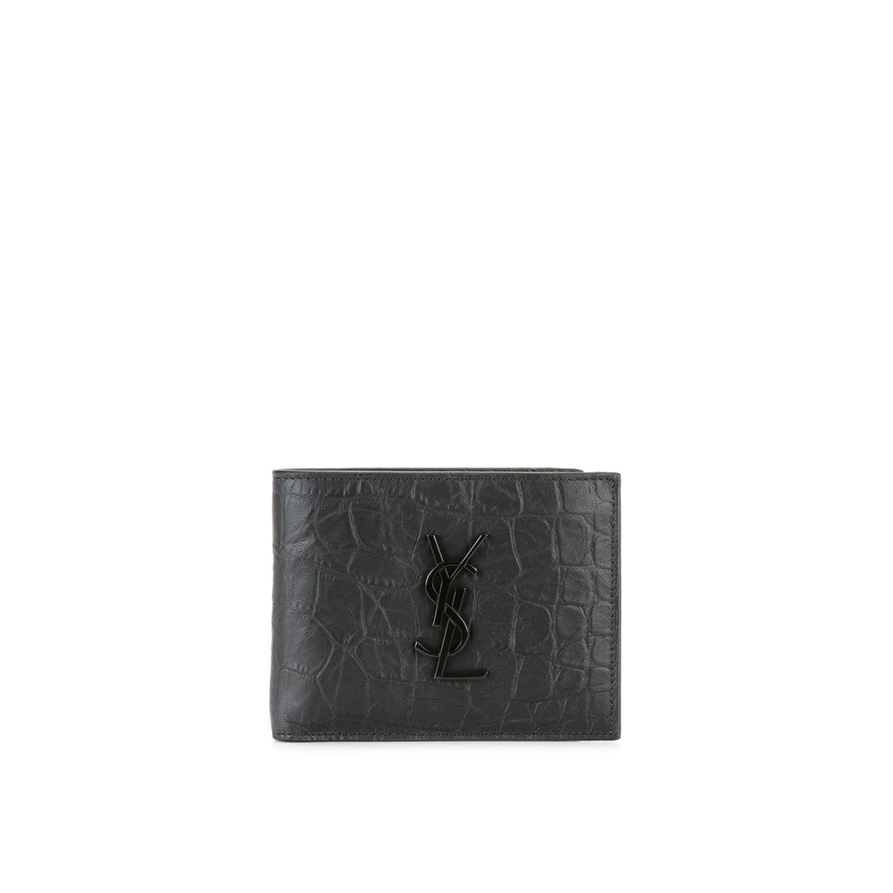 Saint Laurent Cassandre Leather Wallet