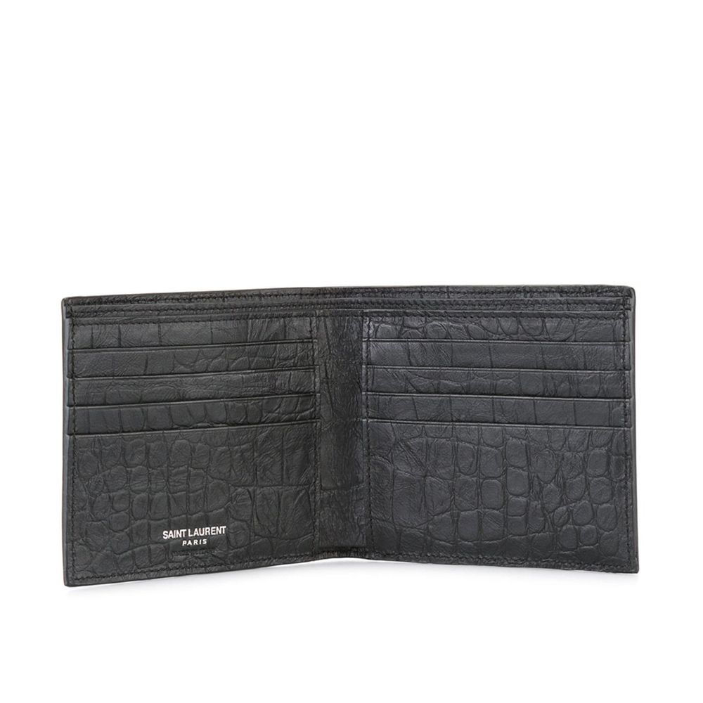 Saint Laurent Cassandre Leather Wallet
