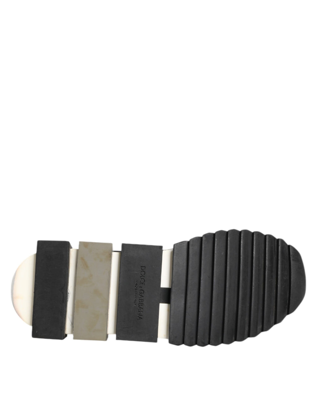 Dolce & Gabbana Black SORRENTO Logo Slip On Men Sneakers Shoes